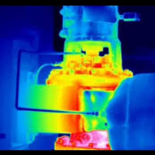Thermal imaging inspection — part of our instrumentation & diagnostic capabilities