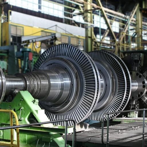 Industrial Revolution capabilities — turbine manufacturing